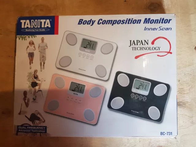 Tanita BC-731 Family Health Monitor Scales White  -  £65 New! 2