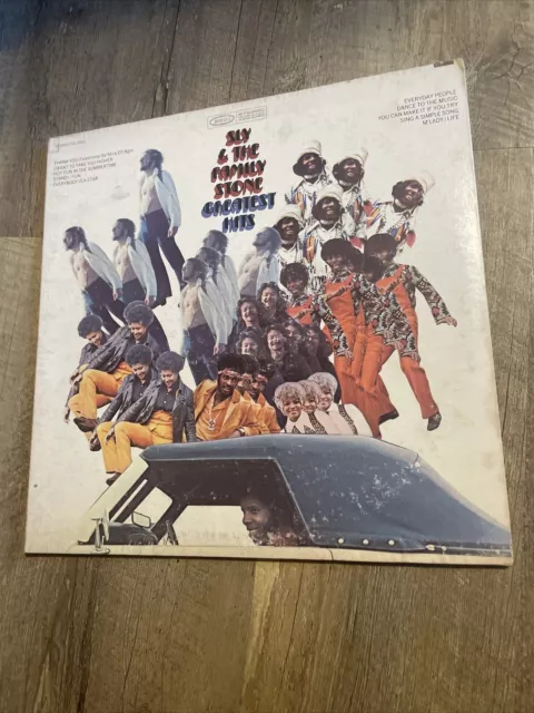 SLY and the FAMILY STONE LP Greatest Hits  1970 Epic  vinyl