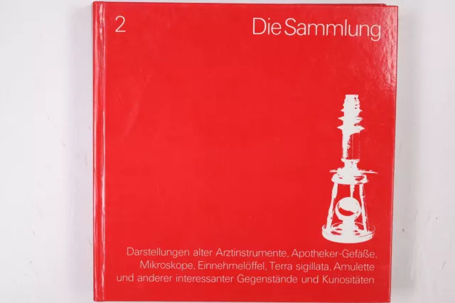 73642 DIE SAMMLUNG Darstellung alter Arztinstrumente, Apotheker-Gefäße HC