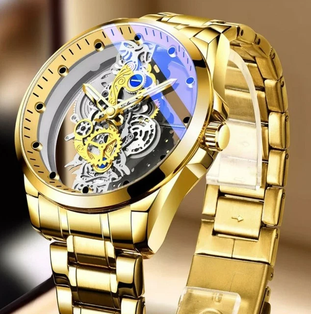 Elegantes Gold Uhr Herren Ein Symbol Fur Stil Und Anmut