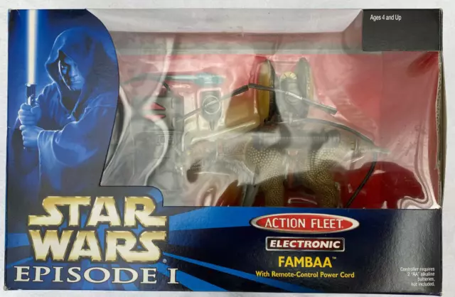 Star Wars Electronic Fambaa Ep1 Action Flotte Micro Macchine Galoob 1999