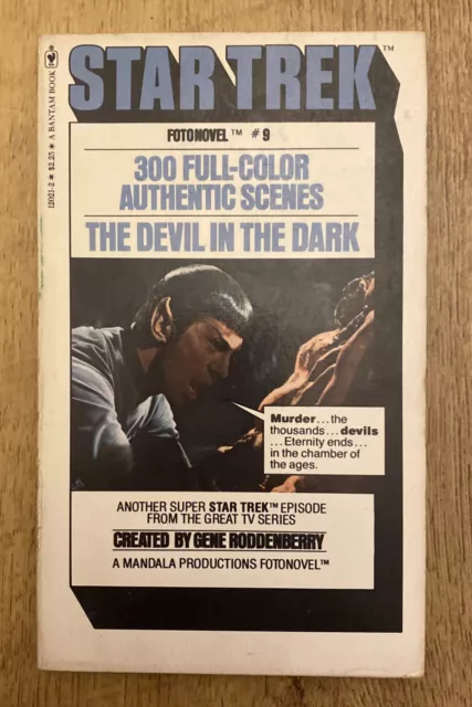 'THE DEVIL IN THE DARK' Star Trek Fotonovel #9 '78 300Full-Color Scenes Bantam