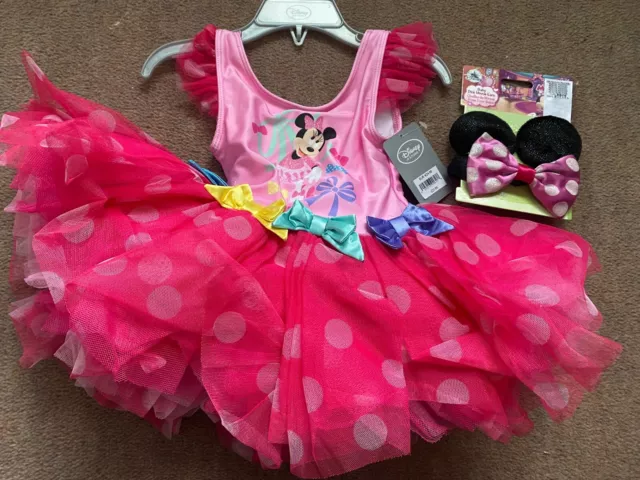 Disney Minnie Mouse Ballerina Tutu Kostüm Alter 3