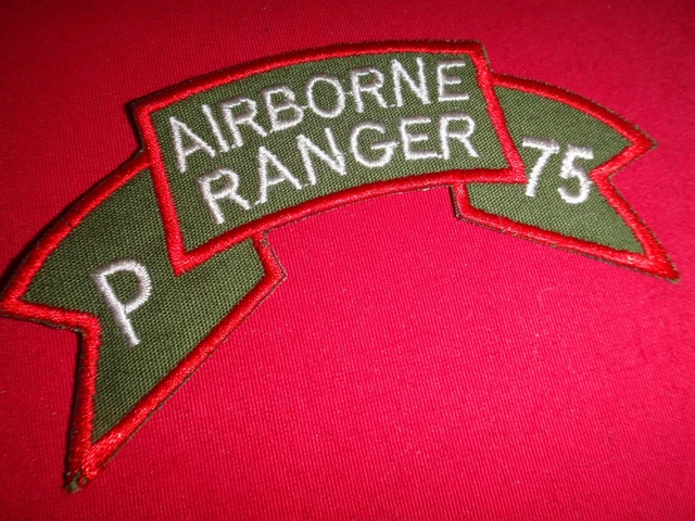 P CO AIRBORNE 75th Infantry RANGER Vietnam War 