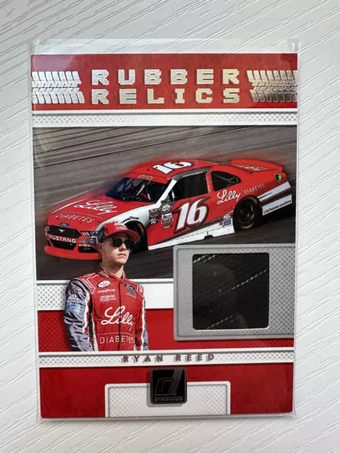 Ryan Reed 2018 Panini Donruss Racing Rubber Relics Race Used Tire  #RR-RR