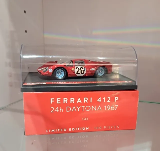 Brumm Ferrari 412 P 24h Daytona 1967 limitiert auf 100 Stück OVP NEU