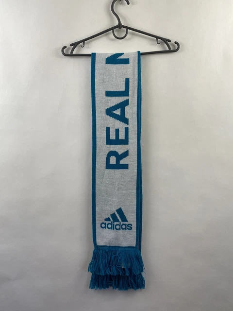 Real Madr  Scarf Football Warm ~140 Cm Adidas Original Excellent  Br7170