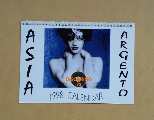 calendario 1998 Asia Argento