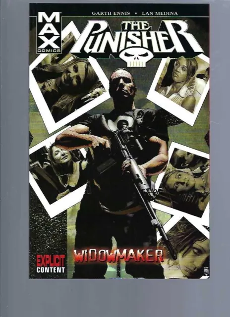 Punisher -Widowmaker   -  Garth Ennis - Trade Paperback - Marvel Max