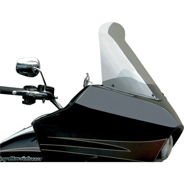 Road Glide 16" Clear Flip Design Windshield Windvest Harley FLHTR 1998-13