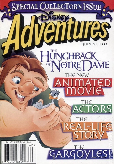 Disney Adventures Digest Vol. 6 #10 VG 4.0 1996 Stock Image Low Grade