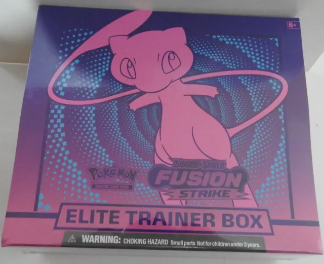 Pokemon Sword & Shield 8 Fusion Strike Elite Trainer Box