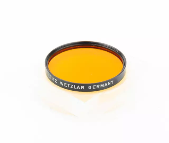 Leica 13013 serie VI leitz wetzlar germany filtro arangio orange filter 39mm