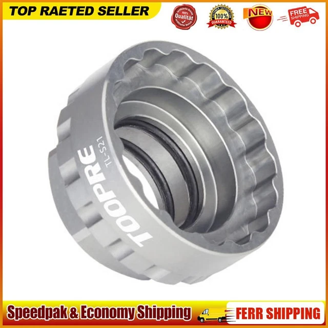 Bike Direct Mount Chainring Lock Ring Tool for M7100 M8100 M9100 (Titanium)
