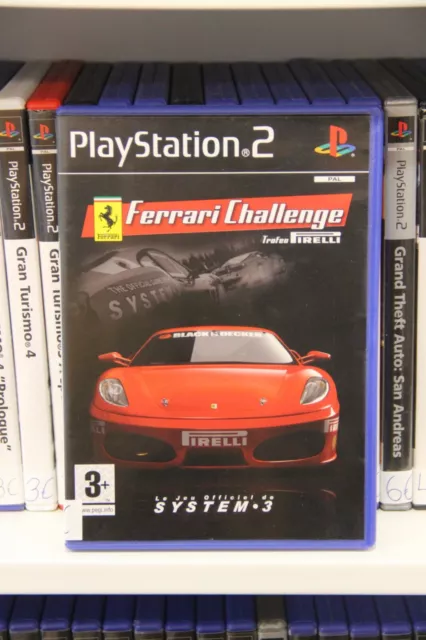 Ferrari Challenge Trofeo Pirelli complet PAL FR Sony Playstation 2 PS2