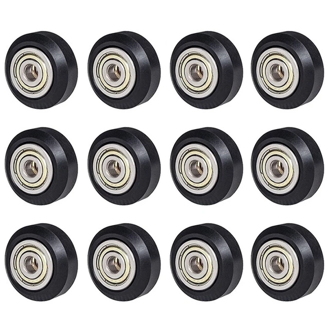 3D Printer Rubber Coated Strap Disc 625ZZ Plastic Coated U2Y2