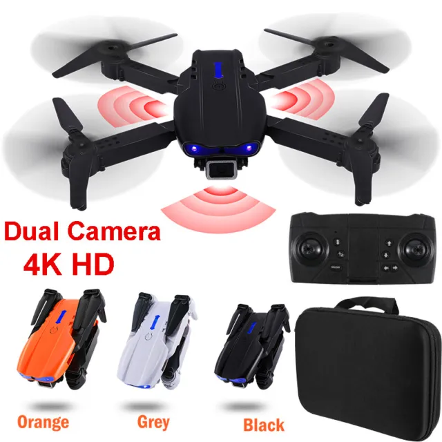 USB Charging RC Drone With 4K HD Camera WiFi Foldable Quadcopter for Kids Adults