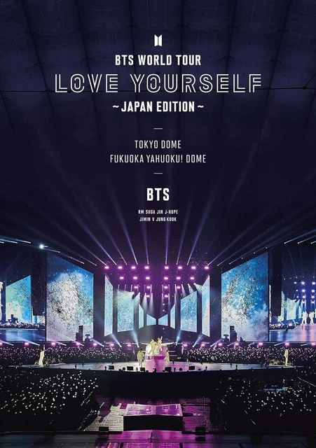 BTS WORLD TOUR LOVE YOURSELF JAPAN EDITION DVD Standard Edition UIBV ...