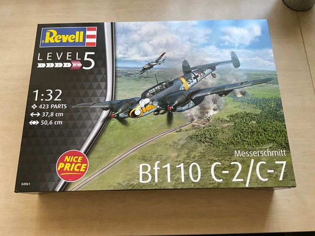 Bf110 C2/C7 - Revell 1/32 - #04961 | Modellbau für alle mit Spaß am Hobby