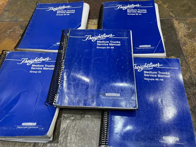 Freightliner FL50 FL60 FL70 FL80 FL106 MB50 MB60 MB70 MB80 Service Manual Set