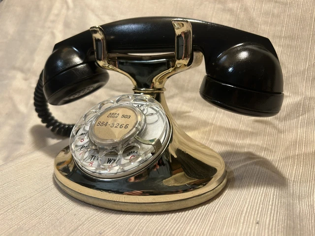 Western Electric Bell Systems Rotary Dial D1 Desk Phone202