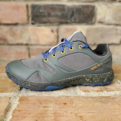 Merrell s Altalight Hiking Bare Minimal Shoes Size 1.5 Blue Gray 61594