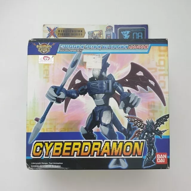 Bandai Digimon Fusion Xros Wars Actionfigur Serie 8 Digi-Fusion Cyberdramon