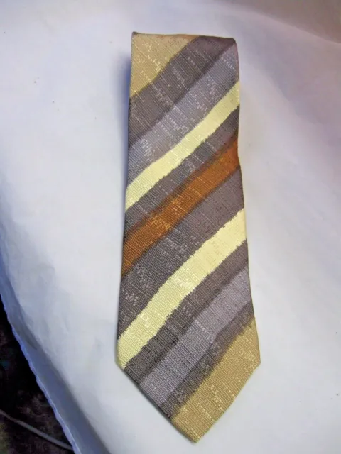 Men's Sporting Colours Necktie Tie - All Silk - Made In Costa Rica - Nice