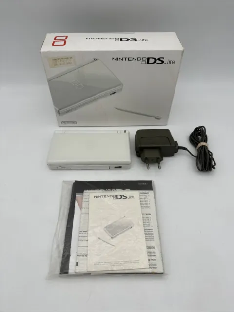 Console Nintendo DS lite blanche avec chargeur - boite notice