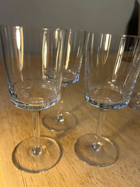 12 verres à porto en cristal de Baccarat - Saint-Louis début XXe