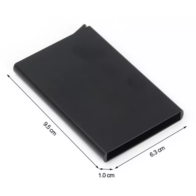 RFID Blocking Aluminum Slim Wallet ID Credit Card Holder Case Protector Purse 3