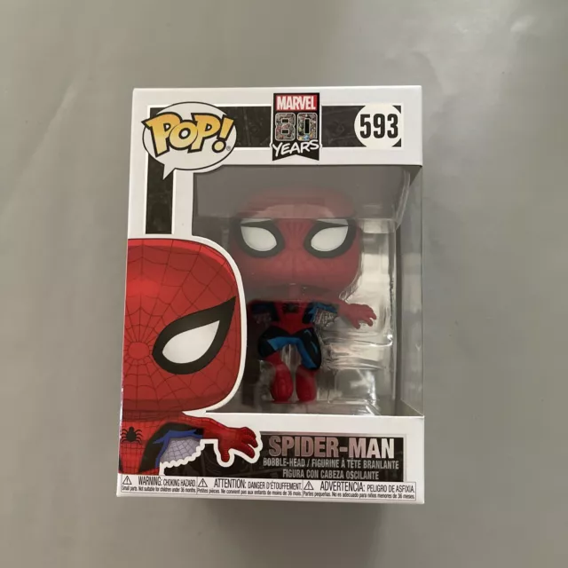 Funko POP! Marvel 80 Years Spider-Man #593 Vinyl Figure