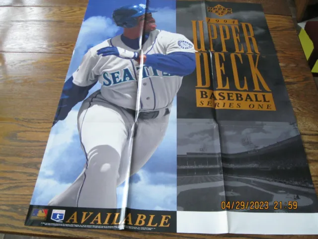1994 Upper Deck Baseball Series 1 24X32 Store Poster Ken Griffey Jr