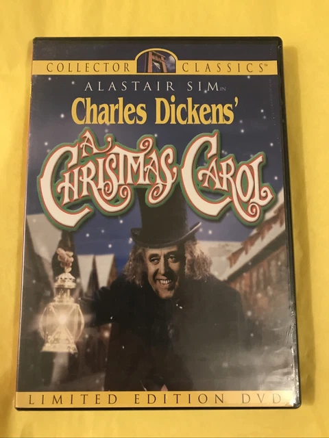 A CHRISTMAS CAROL DVD Alastair Sim, Limited Edition, Vintage, RARE, New, Sealed! $69.99 - PicClick