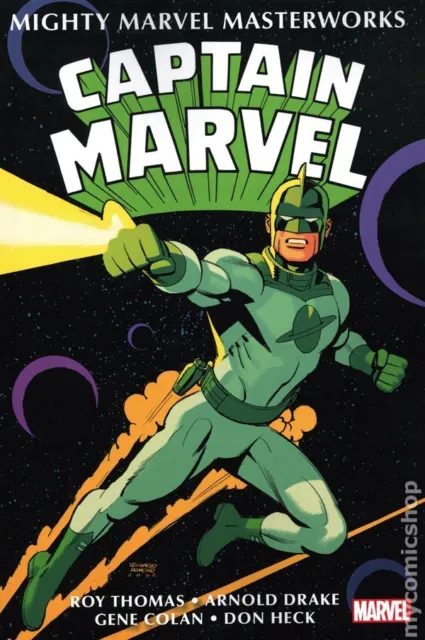 Mighty Marvel Masterworks Captain Marvel TPB 1A-1ST NM 2023 Stock Image