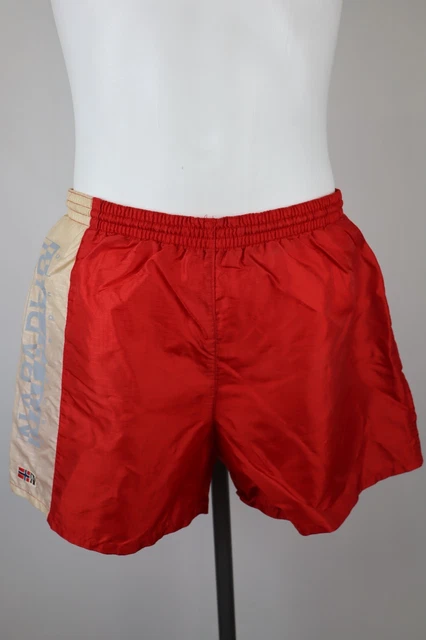 Costume De Bain Ours Mutandina Homme Taille XL Rouge - Vintage - Occasion Très Bon état