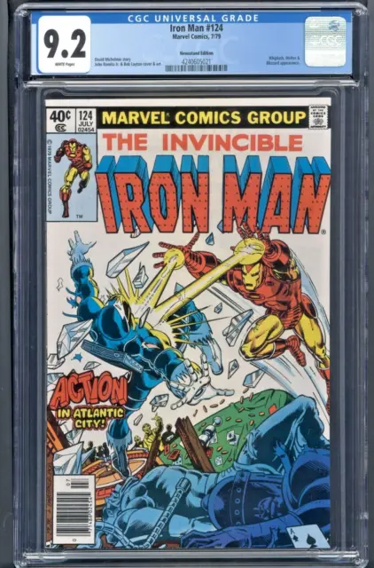 The Invincible Iron Man #124 (Marvel Comics) CGC 9.2 *KEY ISSUE