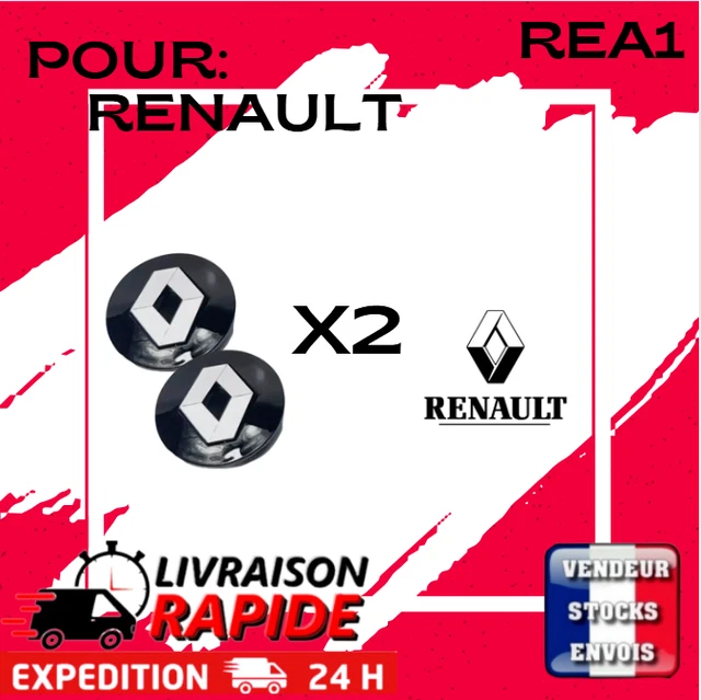 Ancien Porte Cle Clef Collection Automobile Ancien Logo RENAULT Métal - Foto 2