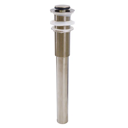 JONES STEPHENS P3503BN Brushed Nickel Lavatory Pop-Up Drain with Overflow