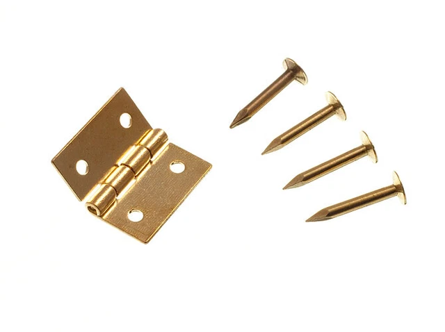 Mini Cadenas Laiton Ton Or, Largeur 20 Mm, Avec 2 Clés, Pour Boîte à Bijoux, Sac, Emballage, Neuf