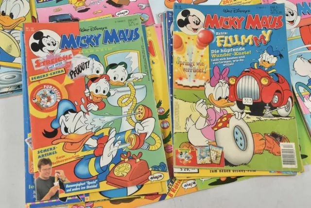 Konvolut Micky Maus Hefte Mickivision 90er Jahre Disney® Sammler Comic retro 2