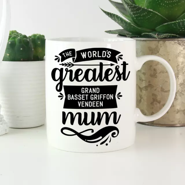 Grand Basset Griffon Vendeen Mum Mug: Grand Basset Griffon Vendeen owner gifts!