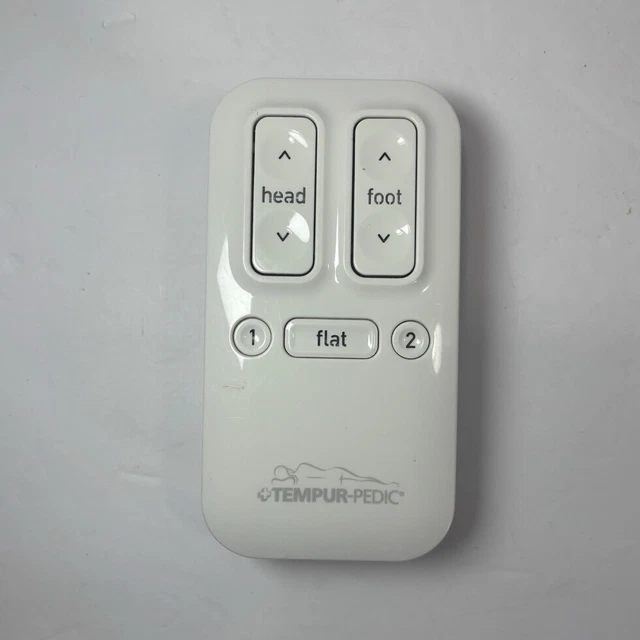 TEMPUR-PEDIC ERGO PLUS TEB-100-R Wireless Remote Control - Faded Front ...