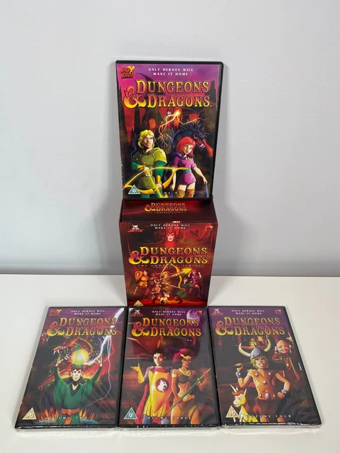 DUNGEONS & DRAGONS The Complete Series 4 Disc Box Set 2004 - 3 Disks ...