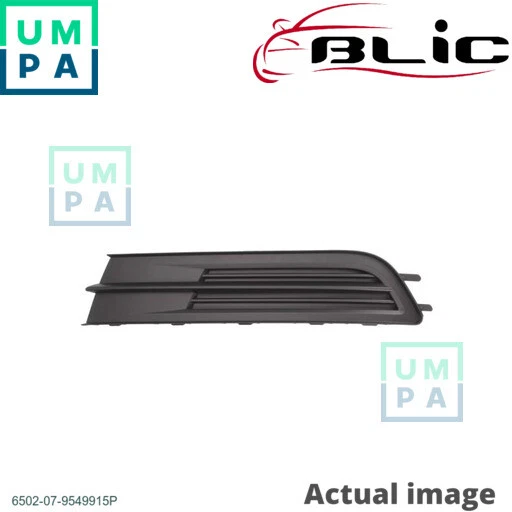 Griglia Di Ventilazione Paraurti Anteriore Destra Per VW Passat (3C2/3C5) 04/2005-09/2010 - Ricambio Premium Senza Fendinebbia