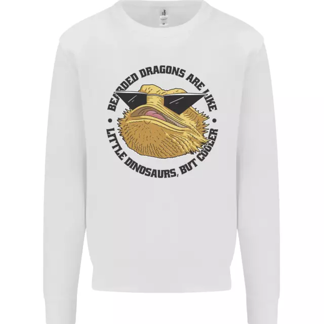 Bearded Dragons Are Like Little Dinosaurs Kids Sweatshirt Jumper