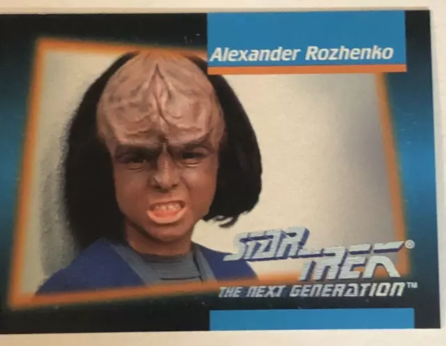 Star Trek The Next Generation Trading Card #20 Alexander Rozhenko Brian Bonsall