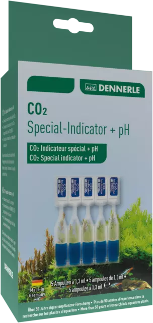 DENNERLE CO2 Special-Indicator CO2-Messung Test Aquarium exakt mit pH-Messung