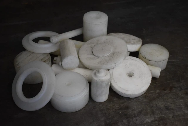 Mixed Box ACETAL Rod Natural White Engineering Plastic Billet Round Bars - BOX 2