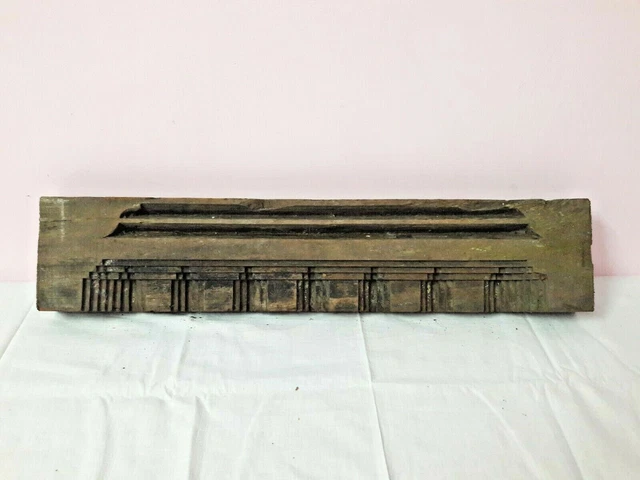 Antique Solid Beam Plaque Pillar Vintage Door Window Wooden Wall Panel A62